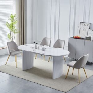 Table Josephine Beige Marbre