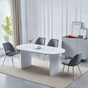 Table Josephine Blanc Marbre