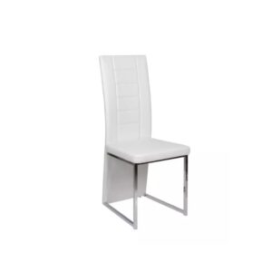 Chaise pied argent